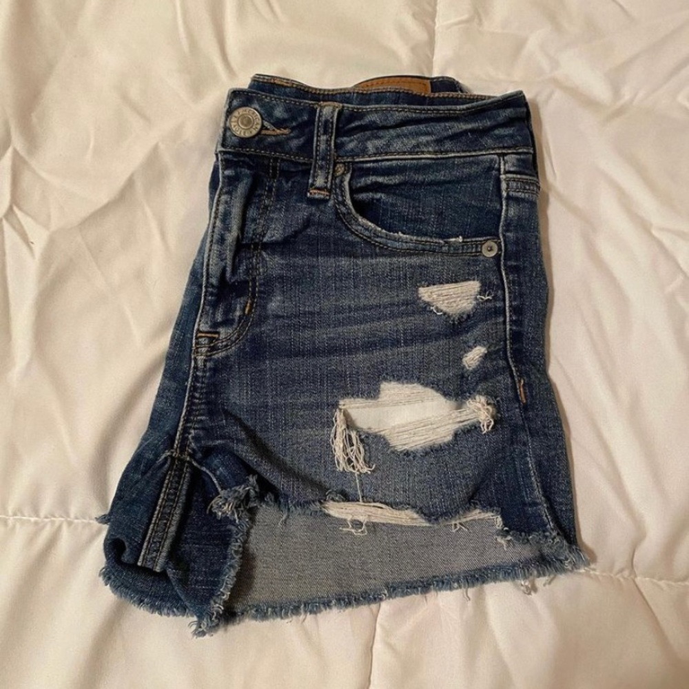 american eagle jean shorts